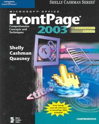 Produktbild: Shelly: Microsoft FrontPage 2003/Comp. Concepts