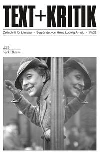 Produktbild: TEXT + KRITIK 235 - Vicki Baum