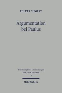 Produktbild: Argumentation bei Paulus gezeigt an R&ouml;m 9-11