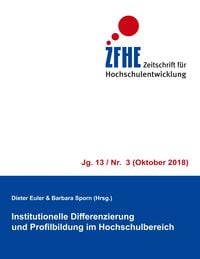 Produktbild: Institutionelle Differenzierung und Profilbildung im Hochschulbereich