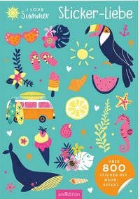Produktbild I Love Summer – Sticker-Liebe