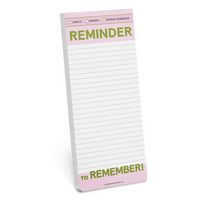 Produktbild: Knock Knock: Knock Knock Reminder to Remember Make-a-List Pa