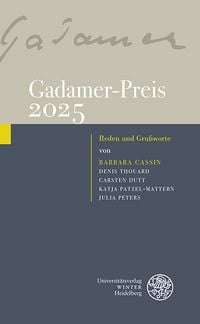 Produktbild: Gadamer-Preis 2025