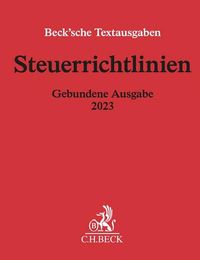 Bild vom Artikel Steuerrichtlinien Gebundene Ausgabe 2023 vom Autor 