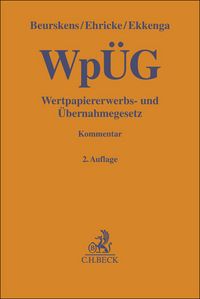 Produktbild: Wertpapiererwerbs- und &Uuml;bernahmegesetz. Wp&Uuml;G