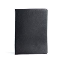 Produktbild: CSB Spurgeon Study Bible, Holman Handcrafted Collection, Black Premium Goatskin