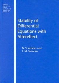 Produktbild: Azbelev, N: Stability of Differential Equations with Afteref