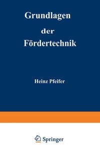 Produktbild: Grundlagen der F&ouml;rdertechnik