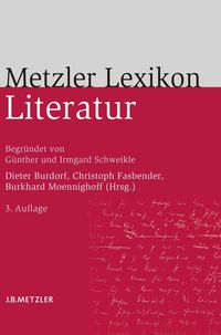 Produktbild: Metzler Lexikon Literatur