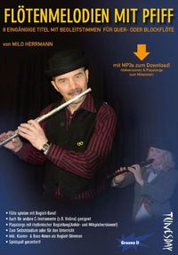Produktbild: Geigenmelodien mit Pfiff, f&uuml;r Violine m. 2 Begleitstimmen, Spielpartitur