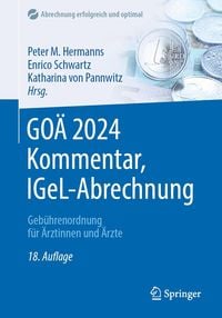 Produktbild: GO&Auml; 2024 Kommentar, IGeL-Abrechnung
