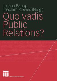 Produktbild: Quo vadis Public Relations?