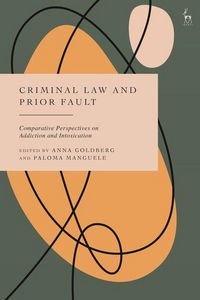 Produktbild: Criminal Law and Prior Fault