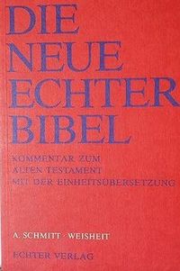 Produktbild: Die Neue Echter-Bibel. Kommentar / Kommentar zum Alten Testament mit Einheits&uuml;bersetzung / Weisheit