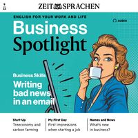 Produktbild: Business-Englisch lernen Audio - Eine E-Mail mit schlechten Nachrichten
