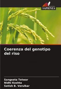 Produktbild: Coerenza del genotipo del riso