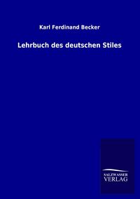 Produktbild: Lehrbuch des deutschen Stiles