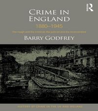 Produktbild: Crime in England 1880-1945