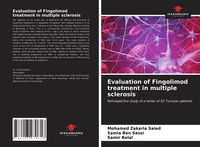 Produktbild: Evaluation of Fingolimod treatment in multiple sclerosis