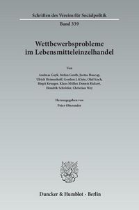Produktbild: Wettbewerbsprobleme im Lebensmitteleinzelhandel.