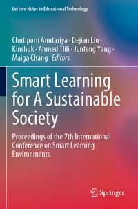 Produktbild: Smart Learning for A Sustainable Society