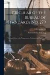 Produktbild: Circular of the Bureau of Standards No. 279