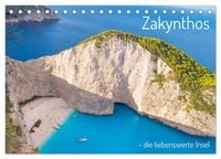 Produktbild: Zakynthos - die liebenswerte Insel (Tischkalender 2027 DIN A5 quer), CALVENDO Monatskalender