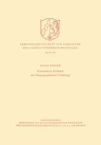 Produktbild: Konstruktive Probleme der Ozeanographischen Forschung