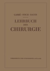 Produktbild: Lehrbuch der Chirurgie
