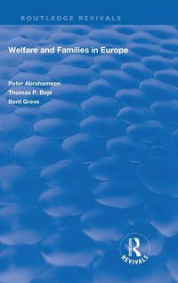 Produktbild: Welfare and Families in Europe