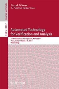 Produktbild: Automated Technology for Verification and Analysis