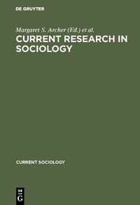 Produktbild: Current research in sociology