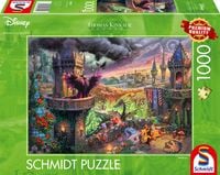 Schmidt Spiele 59479 Thomas Kinkade Disney The Little Mermaid Jigsaw  Puzzle, Multi-Colour