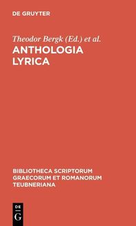 Produktbild: Anthologia lyrica