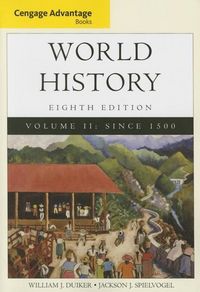 Produktbild: Duiker, W: Cengage Advantage Books: World History, Volume II