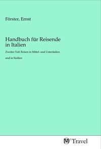 Produktbild: Handbuch f&uuml;r Reisende in Italien