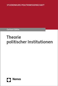 Produktbild: Theorie politischer Institutionen