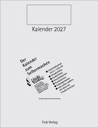 Produktbild: Kalender zum Selbermachen 2027