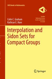 Produktbild: Interpolation and Sidon Sets for Compact Groups