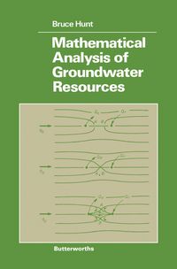 Produktbild: Mathematical Analysis of Groundwater Resources