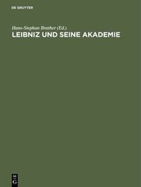Produktbild: Leibniz und seine Akademie