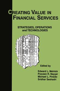 Produktbild: Creating Value in Financial Services