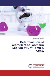 Produktbild: Determination of Parameters of Saccharin Sodium at Diff Temp & Conc.