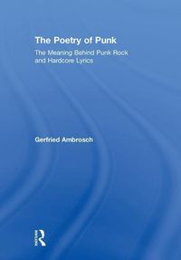 Produktbild: Ambrosch, G: The Poetry of Punk
