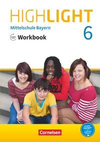 Bild vom Artikel Highlight 6. Jahrgangsstufe - Mittelschule Bayern - Workbook mit Audios online vom Autor Gwen Berwick