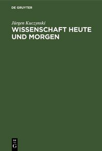 Produktbild: Wissenschaft Heute und Morgen