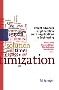 Produktbild: Recent Advances in Optimization and its Applications in Engineering