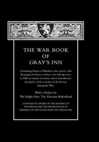 Produktbild: War Book of Gray's Inn