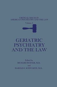 Produktbild: Geriatric Psychiatry and the Law