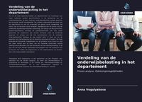 Produktbild: Verdeling van de onderwijsbelasting in het departement